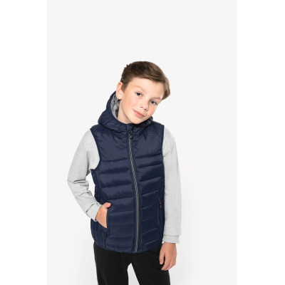 Kids' hooded bodywarmer